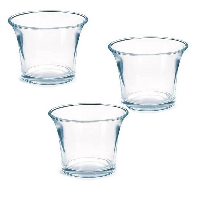 Photophore En Verre Transparent Cdiscount