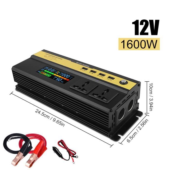 Prise Onduleur Pour Voiture,Onduleur Convertisseur De Type Porte-Gobelet Pour Véhicule | Pièces De Rechange Auto, Chargeurs Téléphone Pour Voiture