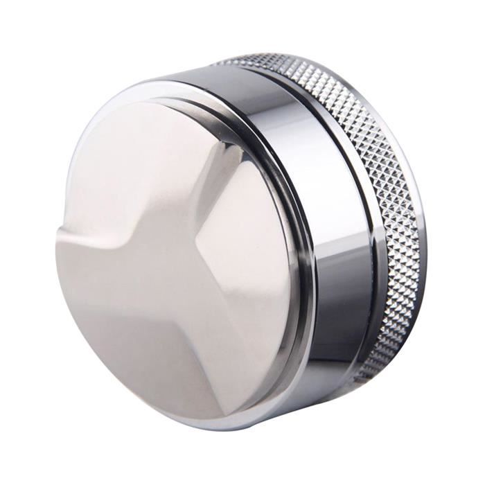 Tasseur (Tamper) Café Espresso 51mm - Acier Inoxydable Noir - Pour Machine à Café Professionnelle Ou Maison - 10