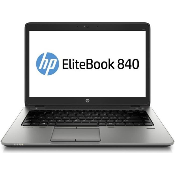 HP EliteBook 840 G1 i5-4300U 8Go 500Go 14 W10Pro Reconditionné - État correct - Hewlett packard