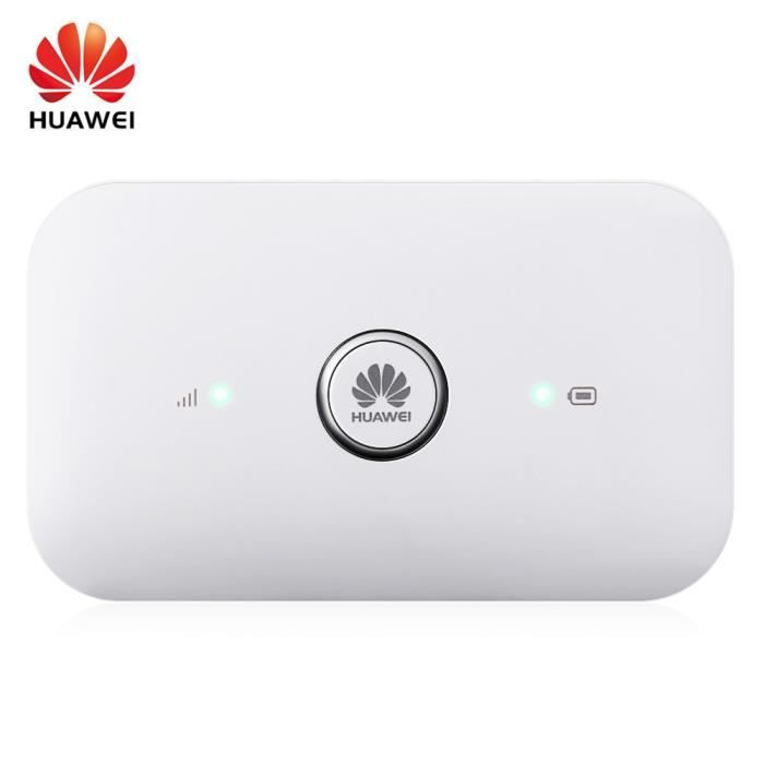 HUAWEI E5573s d'origine - Routeur WiFi mobile 4G 856 LTE Cat4 150Mbps  prenant en charge un double port d'antenne externe - Prix pas cher -  Cdiscount