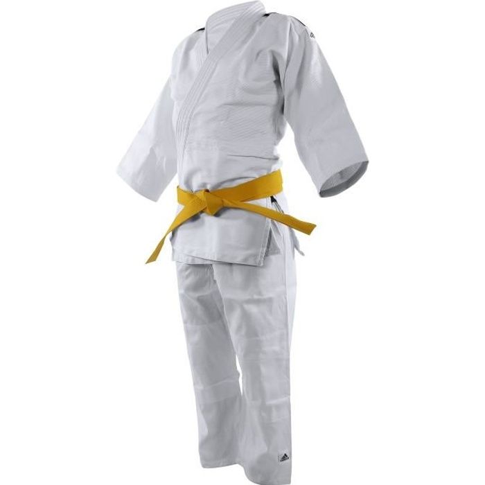 kimono adidas j930 bandes bleu blanc rouge kimono adidas j930 bandes bleu blanc rouge