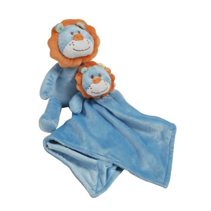 Peluche Et Doudou En Fleece Pour Bebe Lion Bleu Cdiscount Puericulture Eveil Bebe Peluche Et Doudou En Fleece Pour Bebe Lion Bleu Cdiscount Puericulture Eveil Bebe