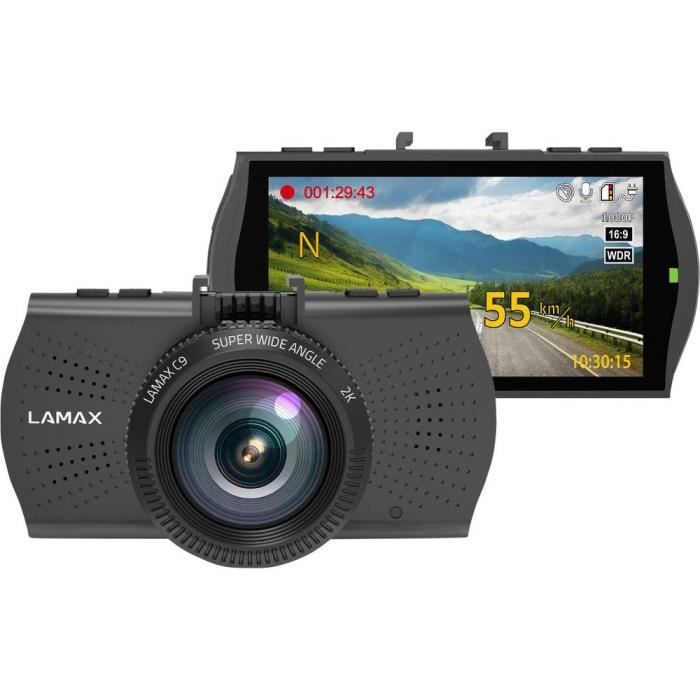 Caméra embarquée + GPS Lamax C9 C9 Angle de vue horizontal=150 ° 1 pc(s)