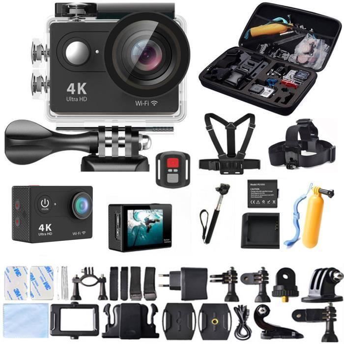 Caméra Sport Campark 4K – Étanche Avec WiFi Et Zoom 4x