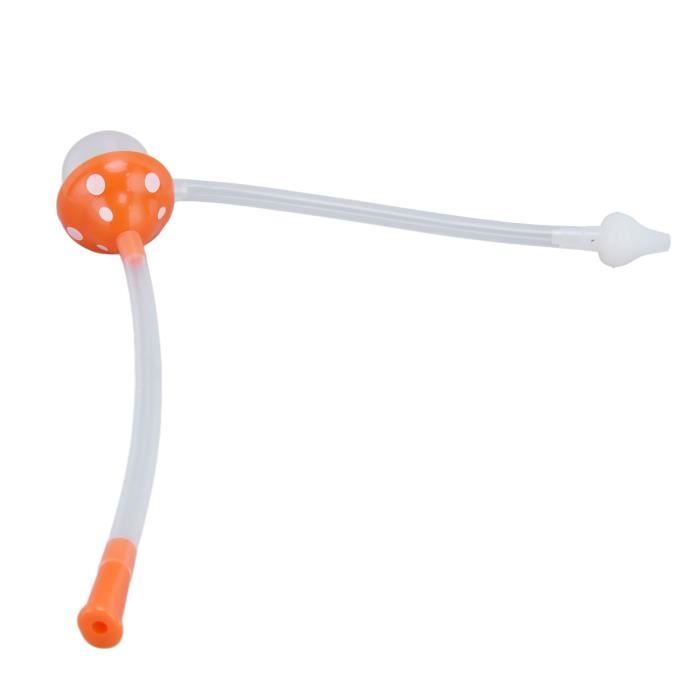 Aspirateur Nasal Manuel Pour Bébé - 40 Filtres Inclus - Nettoyage Nez En Douceur Sans Reflux - Design Ergonomique Cyan