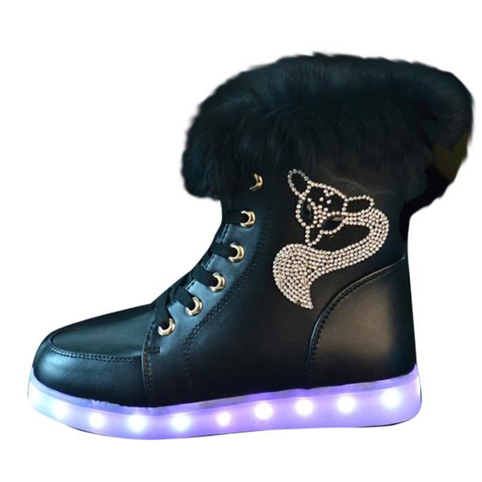 bottines fourrées femme pas cher