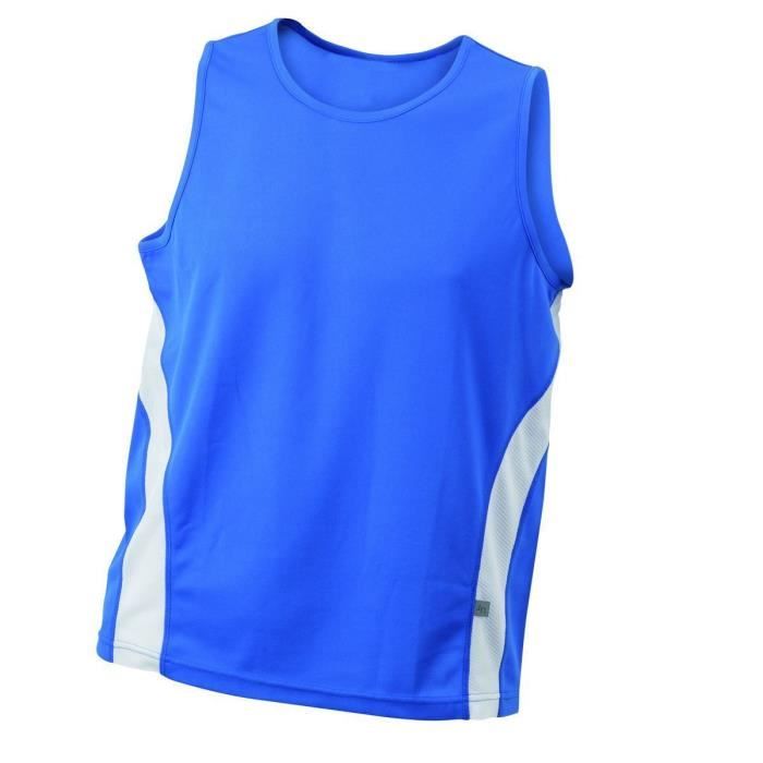 Débardeur running respirant JN305 - Homme - Bleu roi - Multisport Débardeur running respirant JN305 - Homme - Bleu roi - Multisport