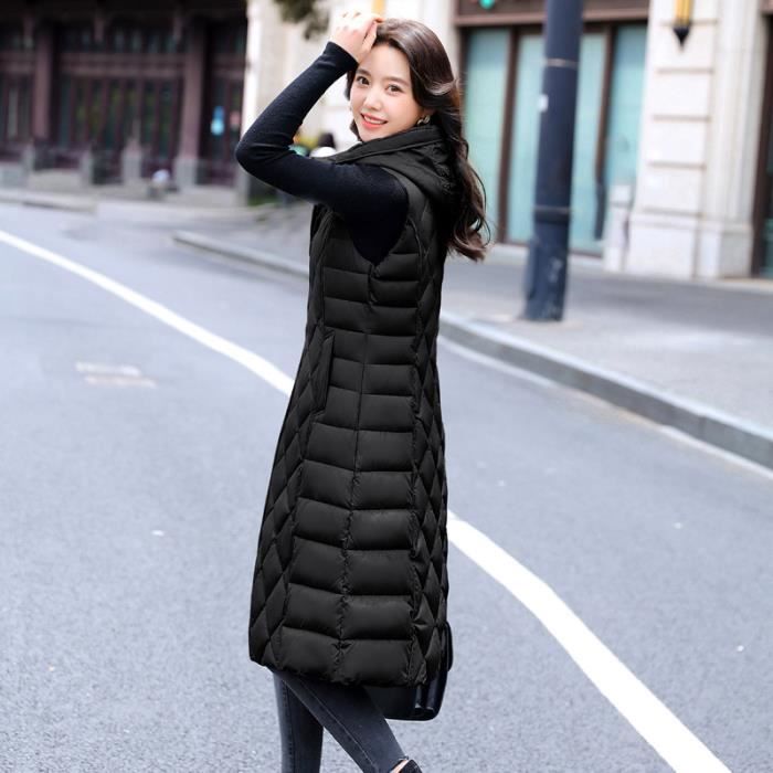 Manteau Femme Garder au chaud Coton Noir GOGOQ Noir Cdiscount Pret a Porter