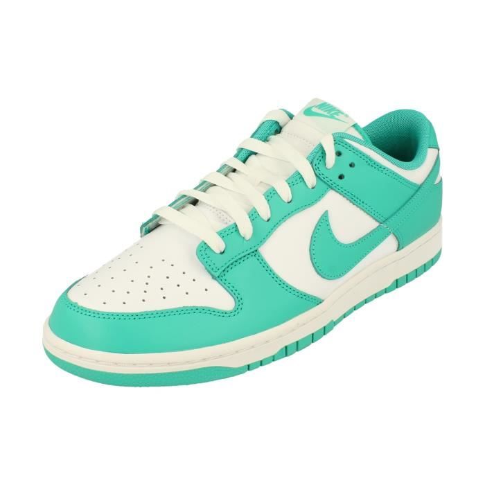 nike dunk blanche et verte