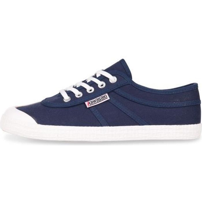 Basket Kawasaki Original Femme Bleu Bleu Cdiscount Chaussures