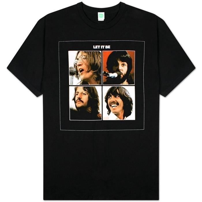 t shirt beatles homme