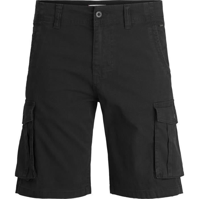 Short cargo noir homme deals