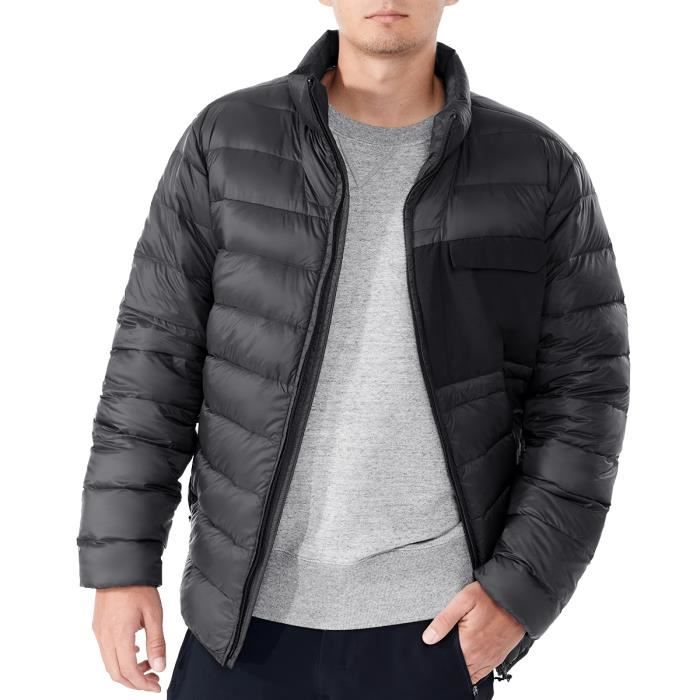 COSTWAY Veste Chauffante, Homme Doudoune Imperméable avec 4 Classe de  Température, sans Batterie, pour Ski, Manche Longue, Noir, XXL Noir -  Cdiscount Sport