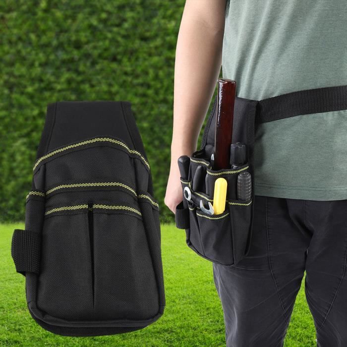 équipement Soin Sabots Tablier Maréchal-ferrant 75cm - Cuir Daim Et Toile - Poches Outils - Aimant - Réglable Accessoire Soin Sabots