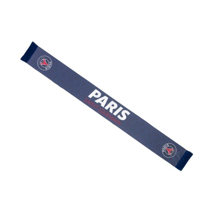 Écharpe Officielle Olympique De Marseille OM - Taille 140 Cm, Polyester Satin, Recto-verso, Collection Licenciée