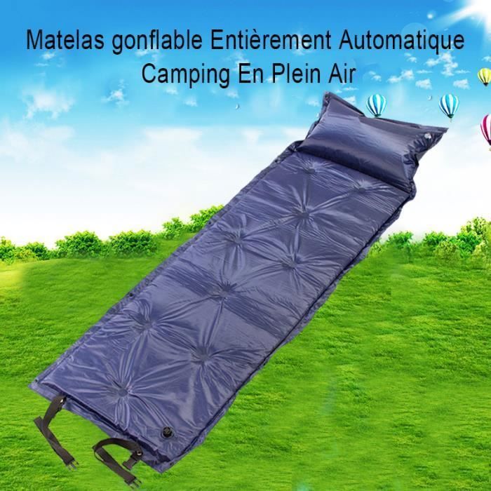 Tapis De Couchage Gonflable Camping – Matelas Air Compact Pour Randonnée Et Voyage - 10