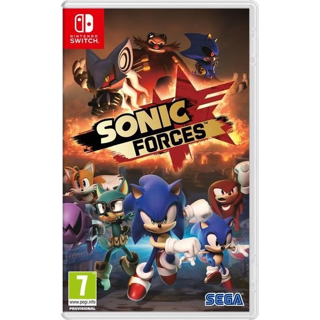 Jeu vidéo SONIC FORCES - SEGA - Sonic Team - Multi-plateforme - PEGI 7 - Action/Aventure