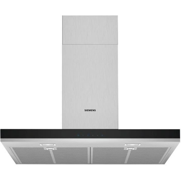 Siemens iQ300 LC77BHM50 Hotte hotte décorative largeur : 75 cm profondeur : 50 cm extraction et recirculation (avec kit de…