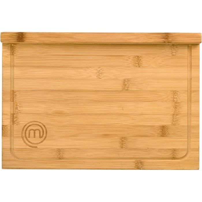 MasterChef Grande Planche à Découper avec Rebord et Rainure À Jus, Pour