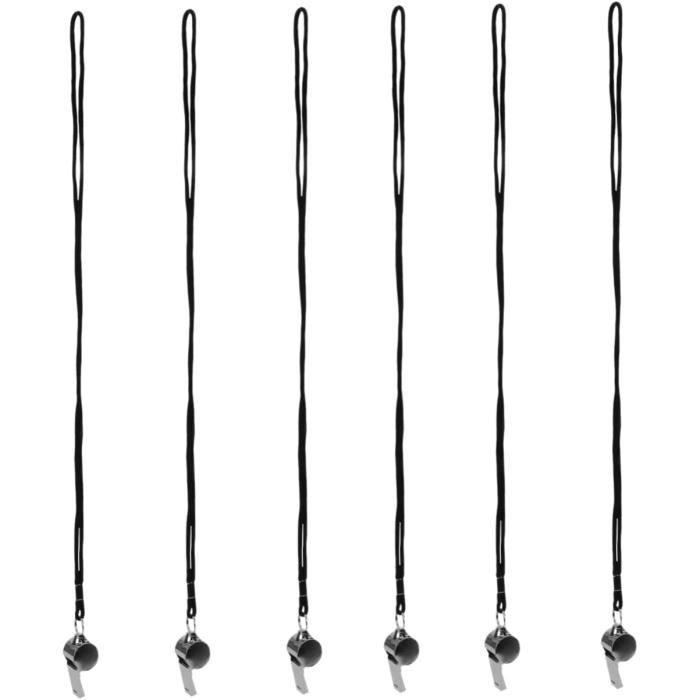 Sifflet de survie sifflet d'urgence sifflet d'arbitre sifflet de signalisation à haute décibels 3pcs
