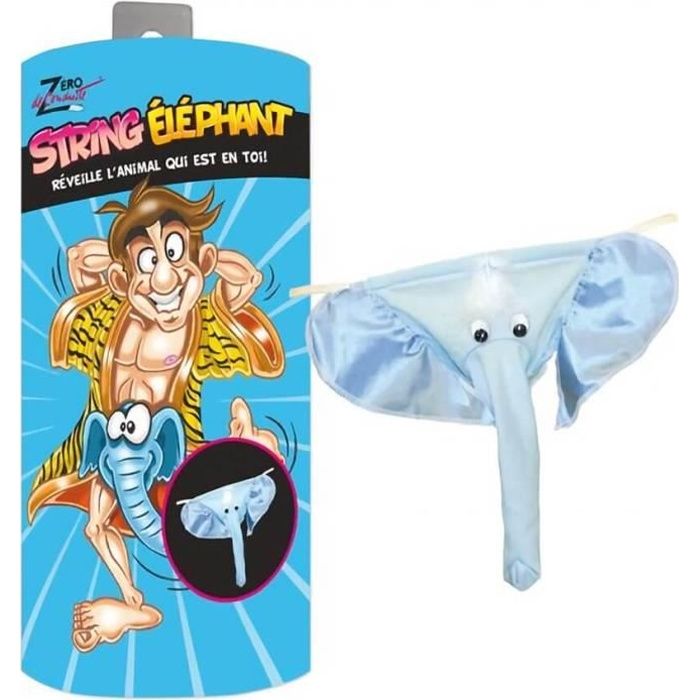 Cadeau humoristique pour homme avec string éléphant (x1) R/G023 - Achat /  Vente Cadeau humoristique pour ho - Cdiscount