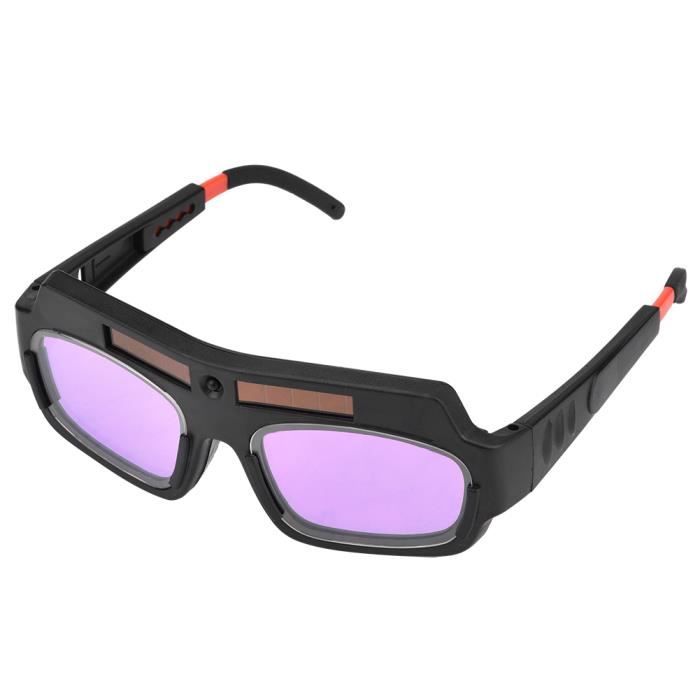 Lunettes de soudure, lunettes de protection avec masque de haute sensibilité pour le soudage à l'arc sous argile