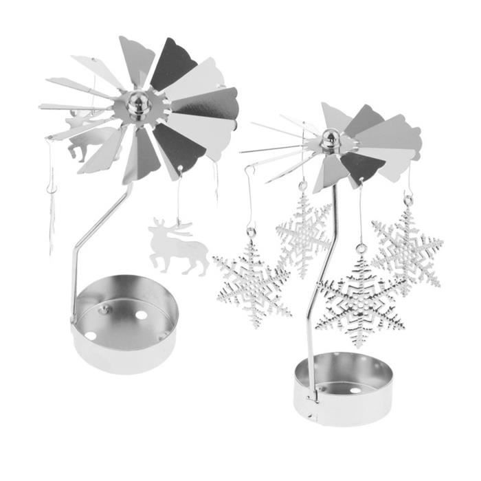 BRUBAKER Carillon de Lumière en Métal - Carrousel Bougeoir avec Anges INCL. 4 Bougies - Pyramide de Table Tournante - Bougeoir Pyramide pour Noël - Pyramide de Noël Argenté BRUBAKER Carillon de Lumière en Métal - Carrousel Bougeoir avec Anges INCL. 4 Bougies - Pyramide de Table Tournante - Bougeoir Pyramide pour Noël - Pyramide de Noël Argenté
