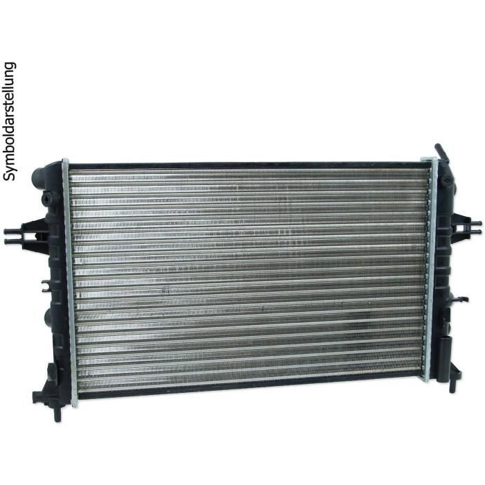 Radiateur de moteur - VALEO - 732316 - RAD MOT RENAULT Megane I Scenic I