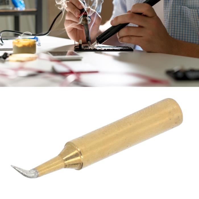 Lot De 6 Pointes De Fer à Souder Coniques E10 - Cuivre Et Acier, Pour Soudure Électronique - 5