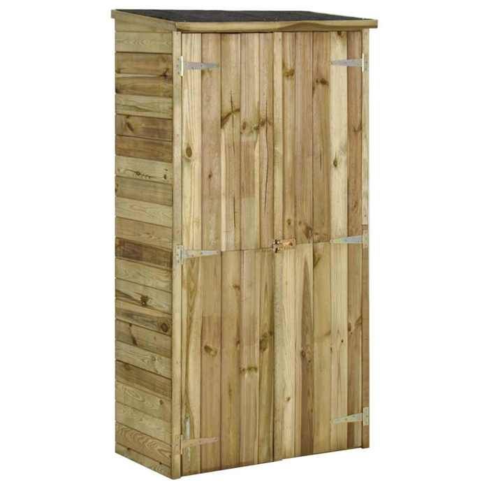 Vidaxl Abri à outils pour jardin 85x48x177 cm - Pin