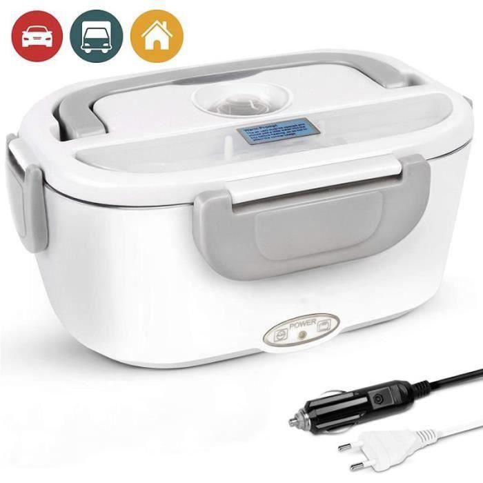 Gamelle Chauffante 12v 24v 220v Boite Chauffante Repas Pour Voiture