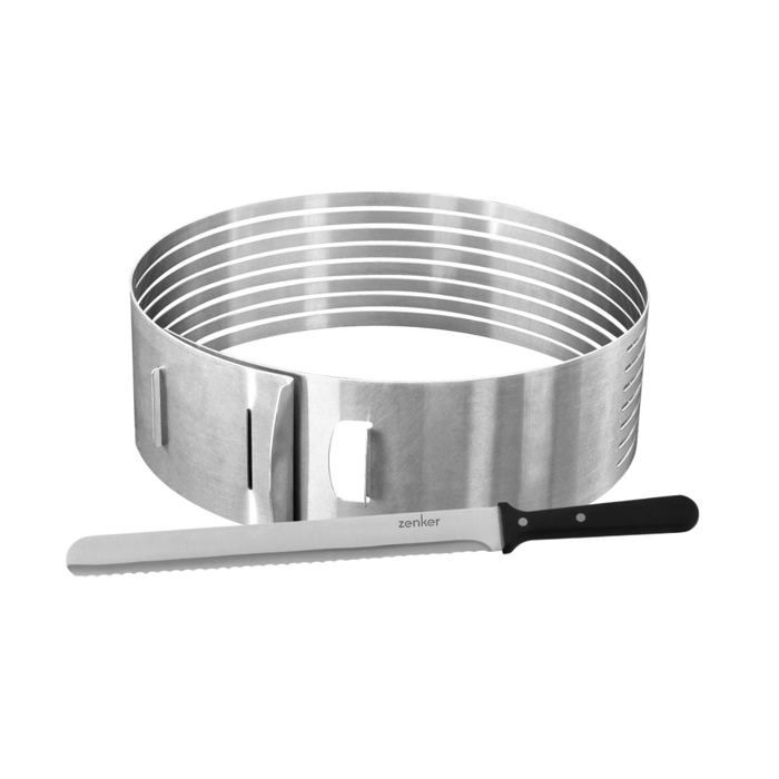 Zenker Ensemble de 2 ustensiles de pâtisserie pour layer cakes - vue 1