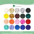 FYNARO® Kit Perles Heishi –  5000 Pièces - Fabrication de Bijoux en Perles Plates 6 mm (Bracelets / Colliers / Bijou de Téléphone)-1