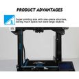 Creality3D Ender-3 Imprimante 3D Imprimante DIY Kit V-slot Prusa I3 220 x 220 x 250mm avec MK10 Extrudeuse 0.4mm Buse Non Assemblé-1