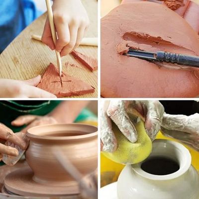 Ensemble De 8 Outils De Sculpture En Argile Pour La Poterie Et L Pour Creation Manuelle Et Modelisation Artistique Diy 94522304