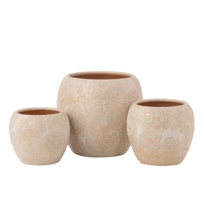 Vase en Terre Cuite Amphore 70cm Rose - Gamm vert