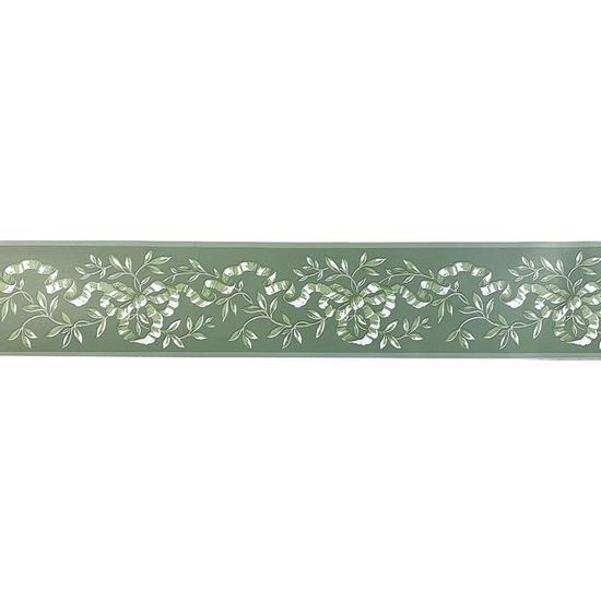 Ise Décorative Adhésive, Feston Jaune, Jaune Moutarde, 9 Cm X 300 Cm