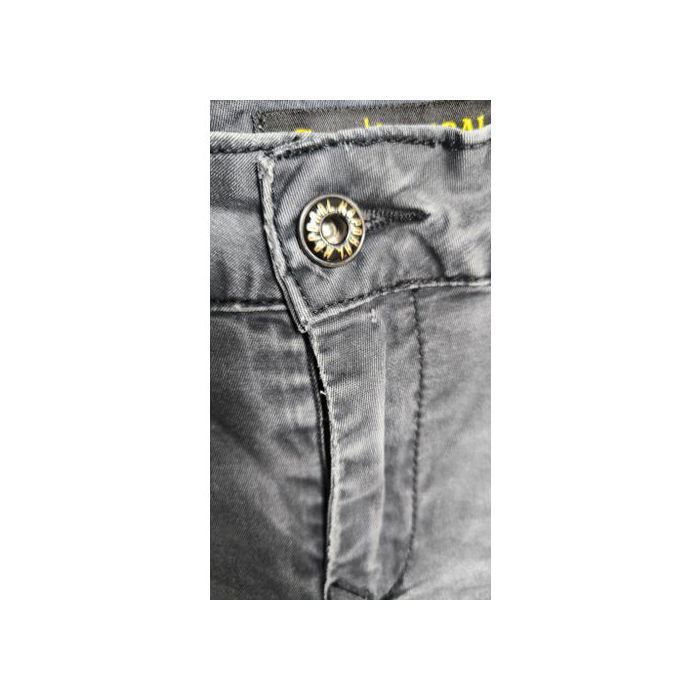 Pantalon Jean Kaporal Gris Stretch - Taille 40 (W32) - Coupe Demi-slim - Haute Taille - Homme