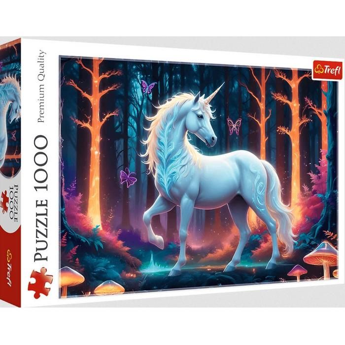 Puzzle Trefl – Belle Licorne – 100 Pièces – Dès 5 Ans – Cadeau Idéal Pour Enfants – Fabriqué En Pologne