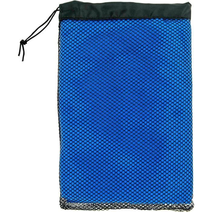 Set 2 Serviettes 140X70 Cm 90X50 Cm Microfibre Serviette Fitness Yoga Sport Voyage Gym Super Absorbant Leger Compact Bl u5399 Cdiscount Maison