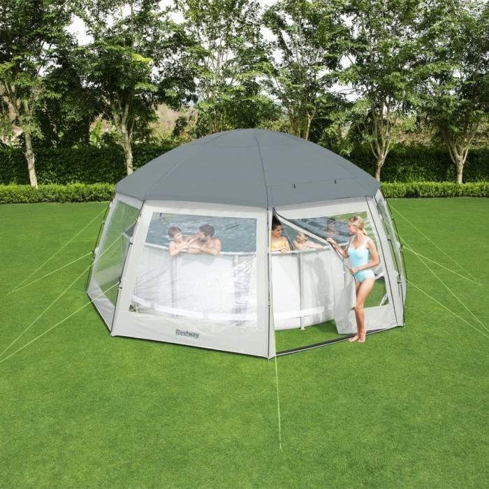 Dôme gonflable pour piscine Cristalball Solar - 5 x 10 m 97702