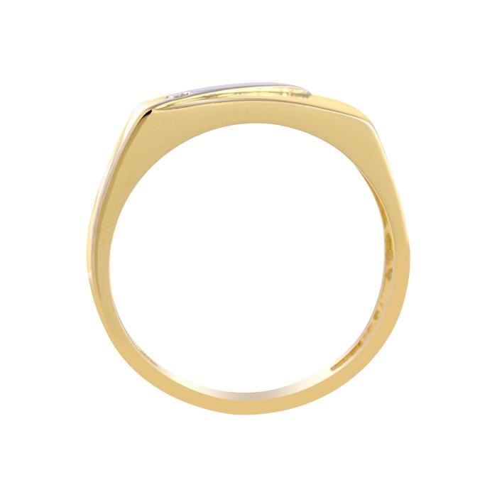 Chevali re CLEOR en Or 375 1000 Bicolore et Diamant Z0155358 64