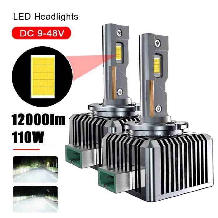 Ampoule D3S LED, Ampoule LED D1S Voiture Anti Erreur 100% Canbus