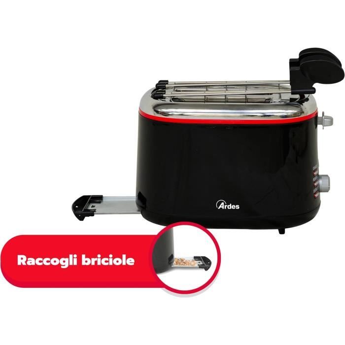 Grille-pain Pro CENEDESE T960 – 6 Pinces Inox – Neuf En Boîte