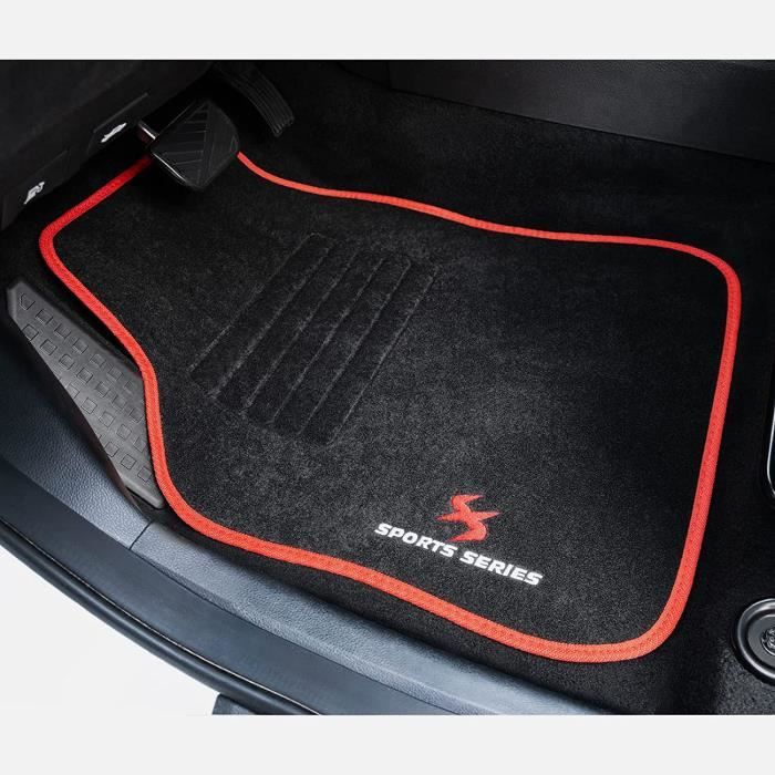 Tapis De Sol 4 Pièces Pour Mazda 2 (2007-2025) - Protection Avant Et Arrière Antidérapante, Facile à Nettoyer