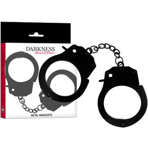 Menottes En Métal Avec Clés Darkness - Pour Jeux Ou Accessoire - Multicolore