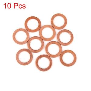 Joints Toriques En Silicone X AUTOHAUX - Lot De 10, 50 Mm X 3,1 Mm, Résistants à L'huile Et Chaleur, Blanc