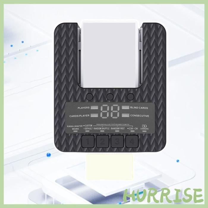 Mélangeur De Cartes électronique Rechargeable - 2600 MAh - Modes Auto/manuel - Arrêt Automatique - Silencieux
