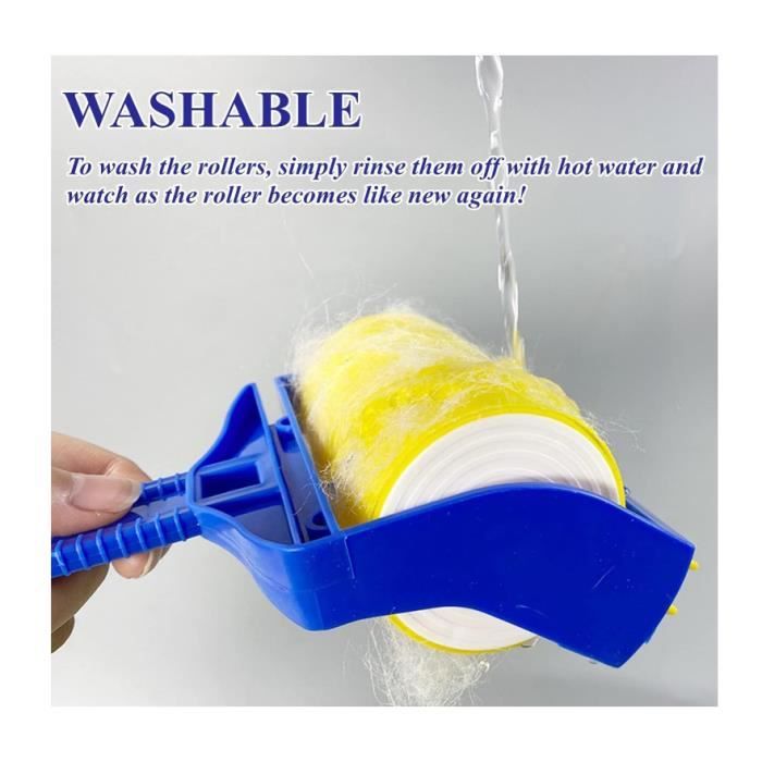 MAKTUL Brosse Anti-Poils d'animaux de Compagnie réutilisable pour vêtements, canapé, lit, Tapis, siège de Voiture, ramasser Les Poils des Chiens MAKTUL Brosse Anti-Poils d'animaux de Compagnie réutilisable pour vêtements, canapé, lit, Tapis, siège de Voiture, ramasser Les Poils des Chiens